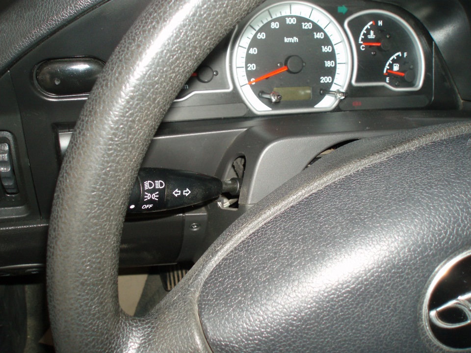 пыльники на подрулевые переключатели — Daewoo Nexia (N150), 1,5 л, 2010 ...
