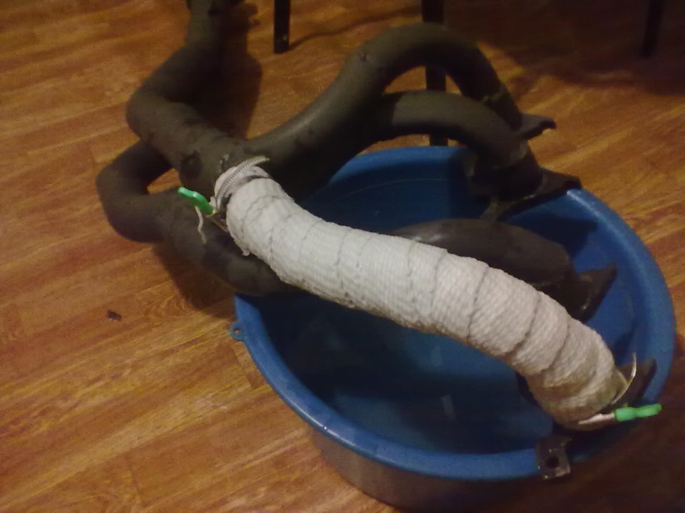 Обмотка паука термолентой. — Москвич 2141, 2 л, 1997 года | тюнинг | DRIVE2