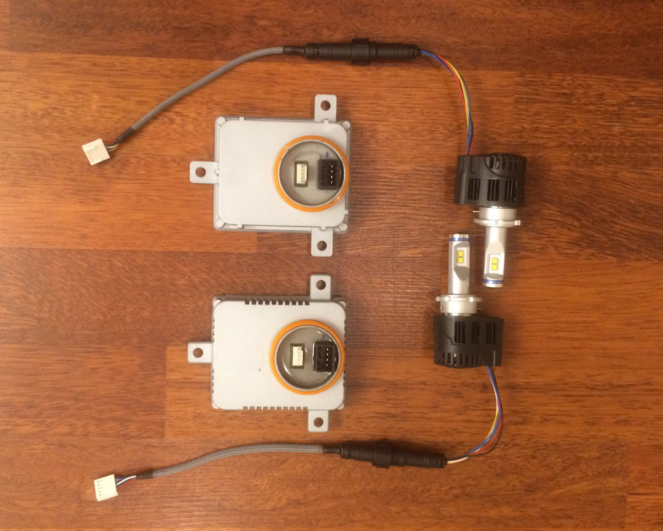 Готовый комплект для установки — Audi Q7 (1G)