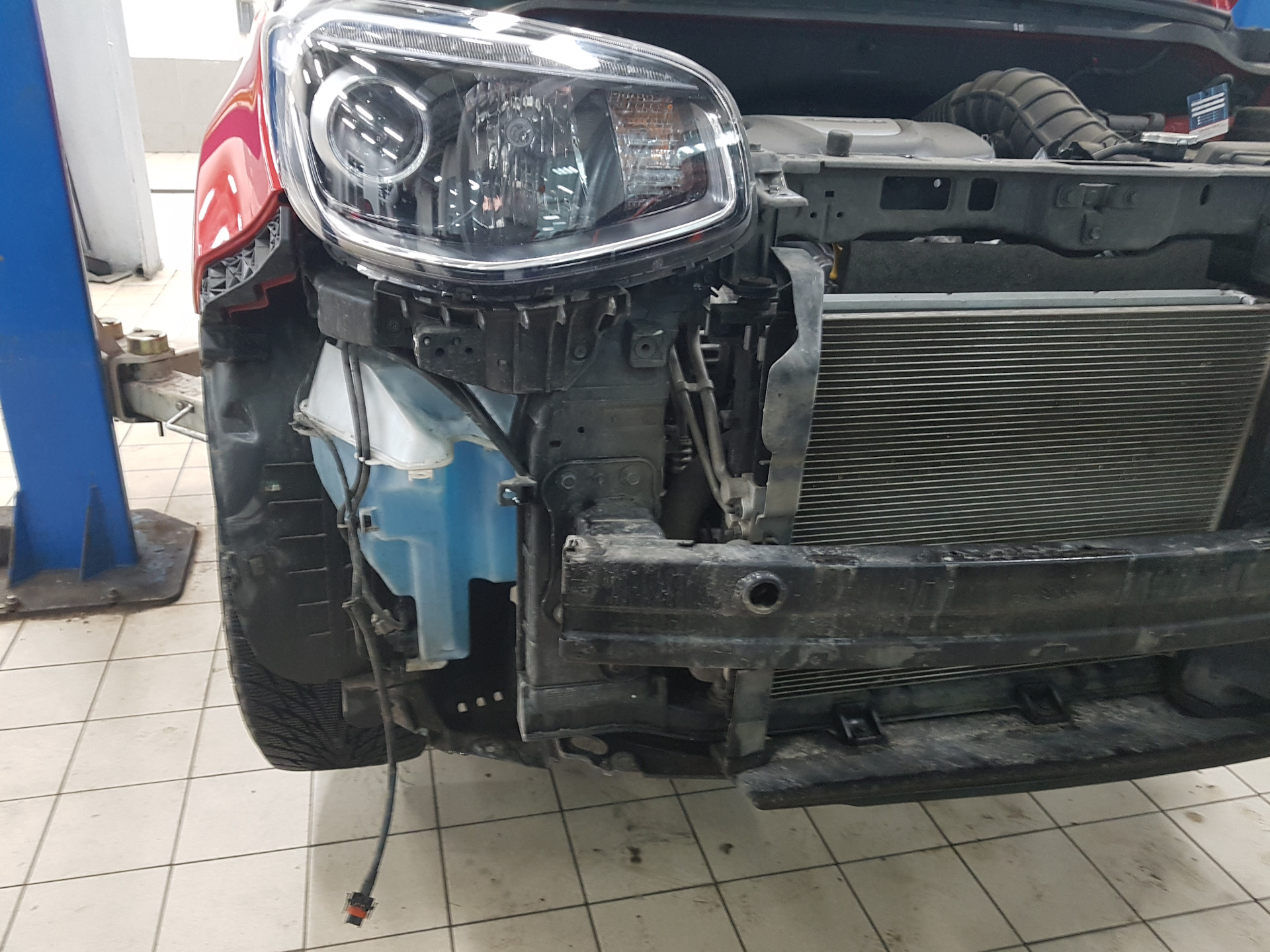 Киа соул как снять фары Замена штатных ПТФ галоген на Штатные ПТФ LED, на KIA SOUL GT. - KIA Soul GT, 1,