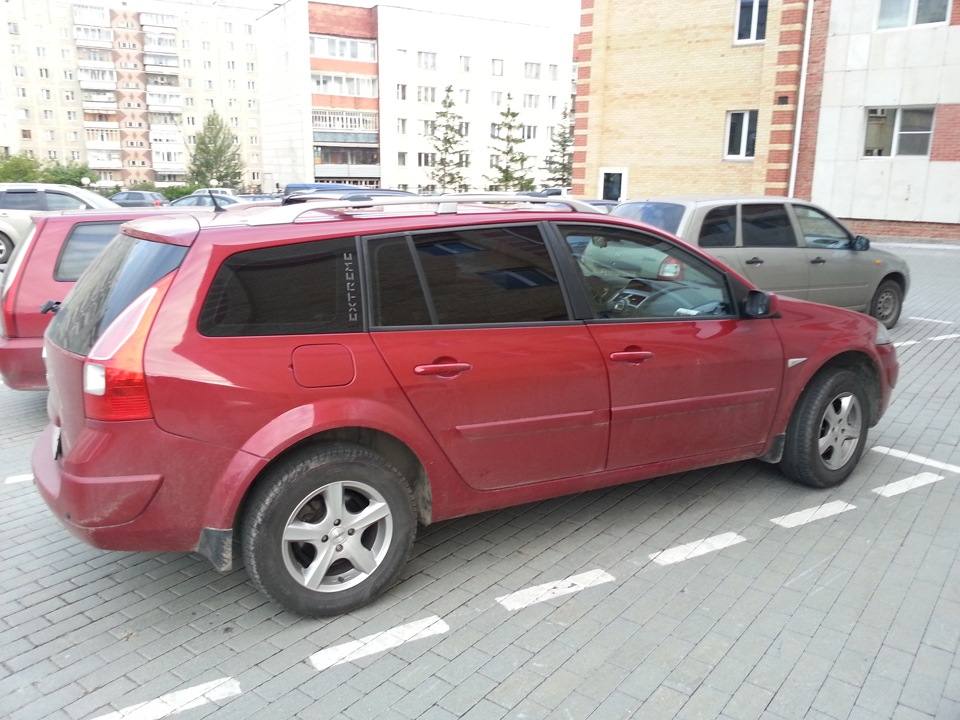 Тонировка + бронепленка на фары — Renault Megane II, 1,6 л, 2009 года ...