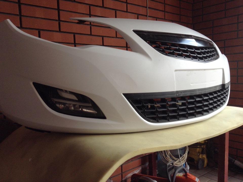 ПТФ покраска. — Opel Astra J, 1,6 л, 2011 года | тюнинг | DRIVE2