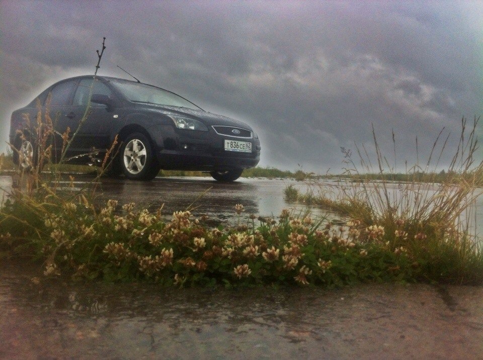 поездка в Протасово — Ford Focus Hatchback II, 1,8 л, 2007 года ...