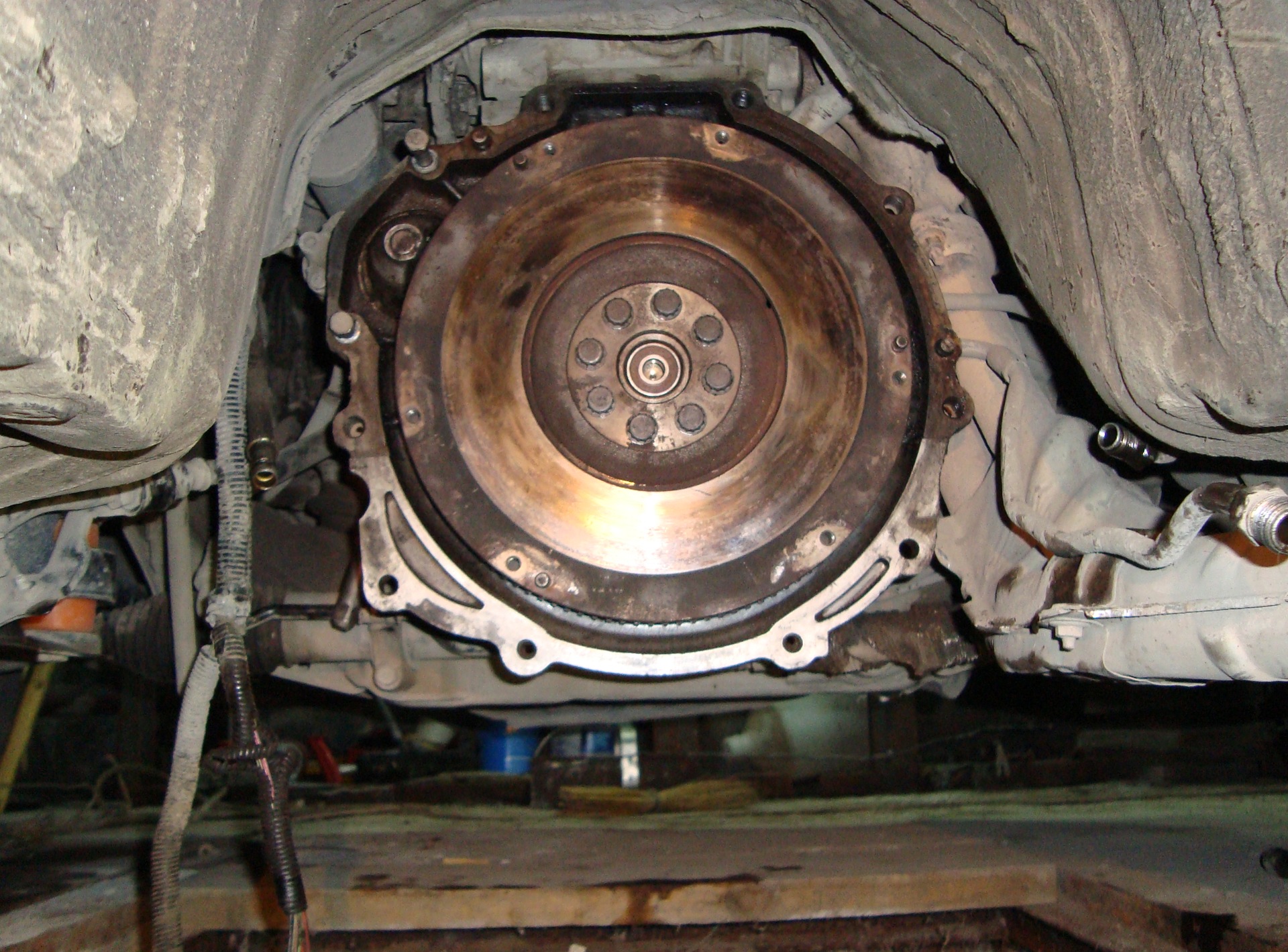 Installation of mechanics W58 - Toyota Mark II 25 L 1993