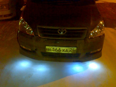 Underbody lighting - Toyota Ipsum 24L 2002