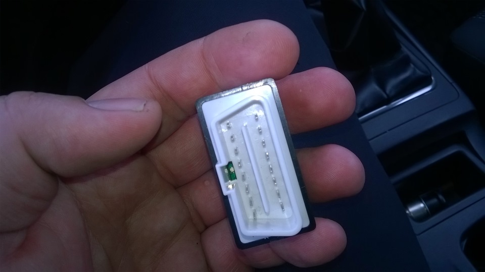 Диагностический сканер OBD II — Mitsubishi Lancer X, 1,8 л., 2008 года