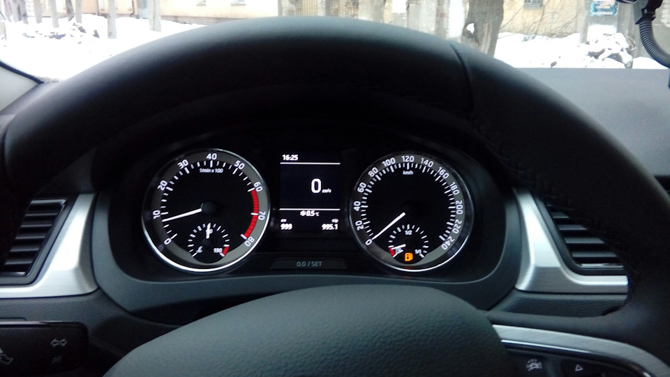 999км — Skoda Rapid (1G), 1,6 л, 2017 года | обкатка | DRIVE2