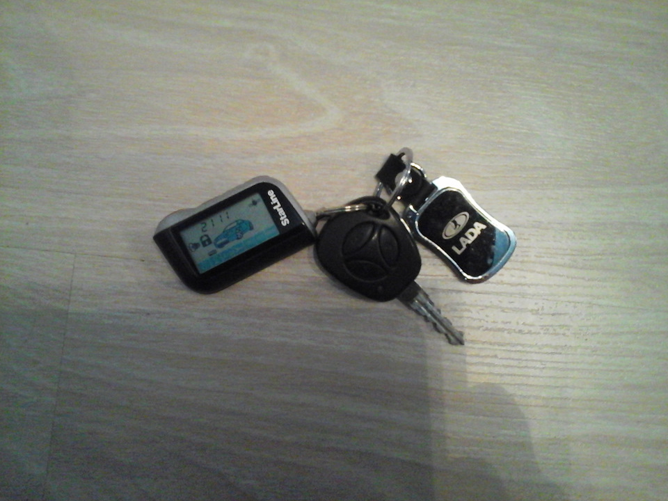 Установка сигнализации с автозапуском. — Lada Приора седан, 1,6 л, 2014 ...