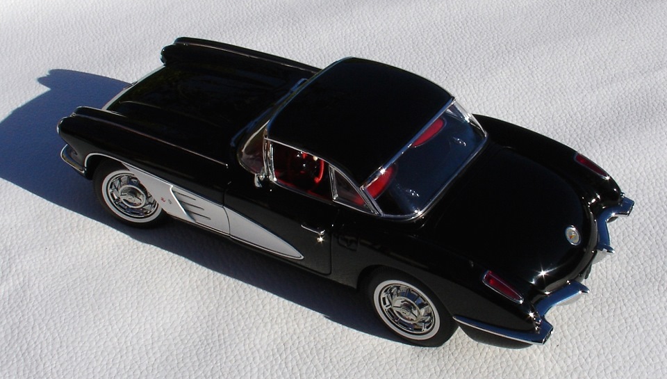 自動車 CHEVROLET Corvette Stingray 1959 AUTOArt 1:18 1959