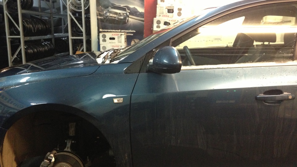 Переобувка на зимнюю резину состоялась!))) — Chevrolet Cruze Hatchback ...