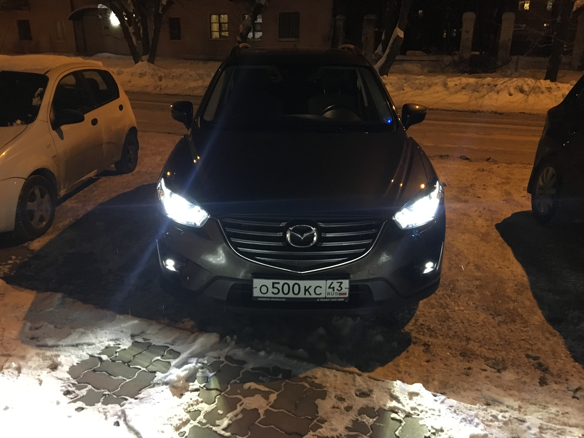 Умные фары — Mazda CX-5 (1G), 2,5 л, 2016 года | наблюдение | DRIVE2