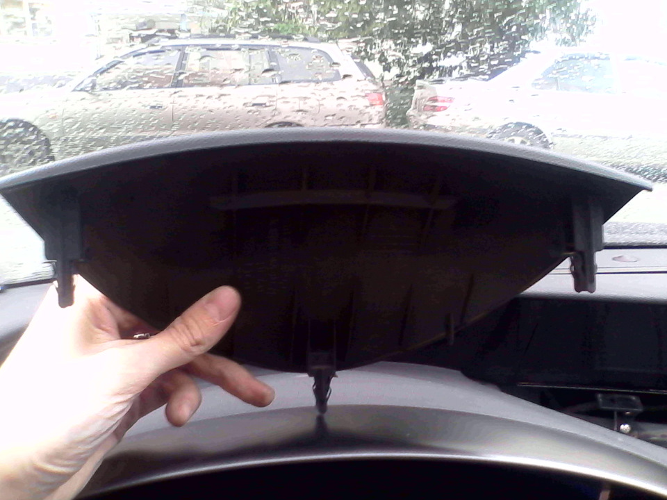 Как снять дисплей хонда цивик 5д