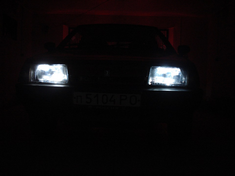 Во тьме ночной, при свете дня, габариты включаю я) — Lada 2108, 1,3 л ...