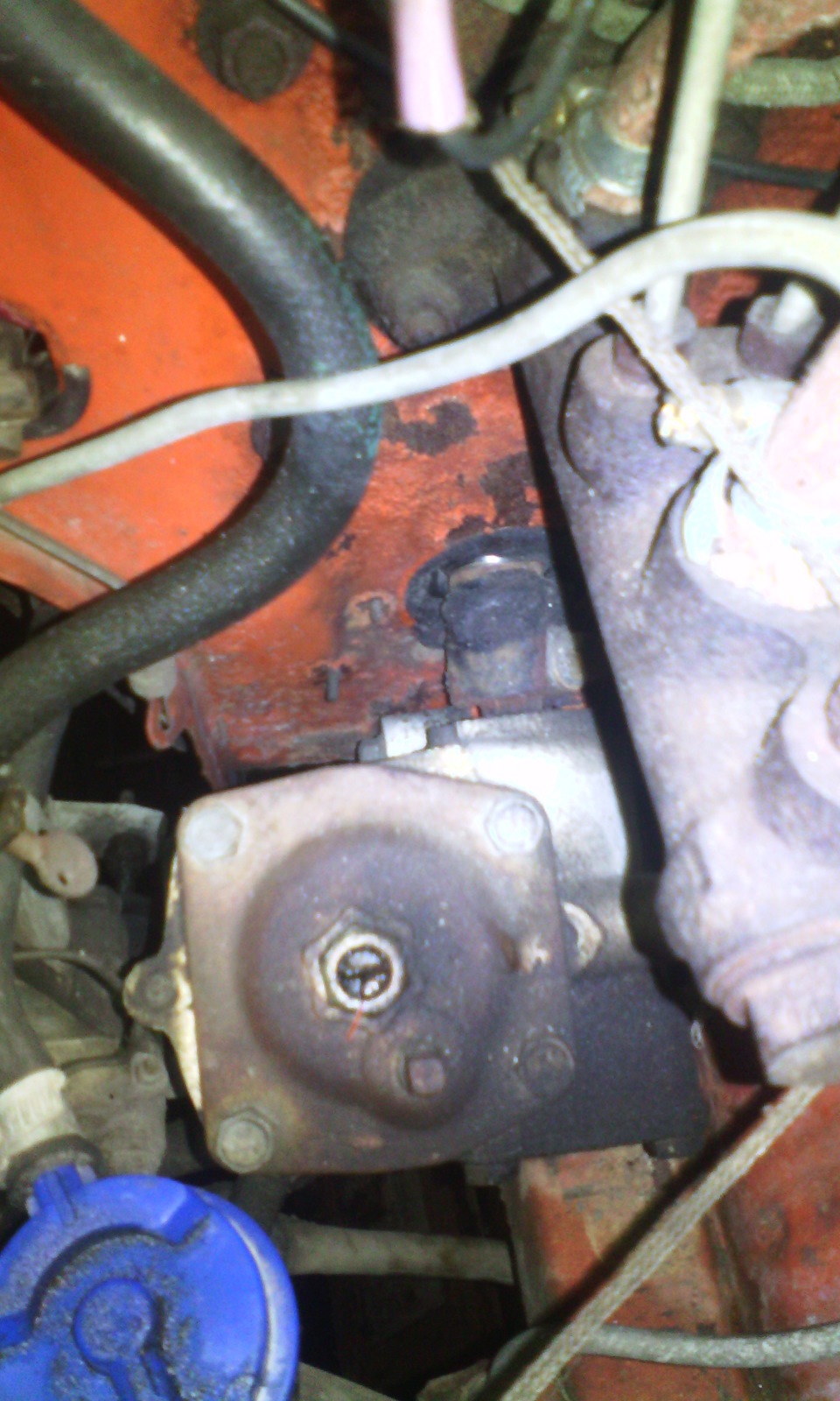 Вот почему ведет вправо и руль вверх-вниз ходит. — Lada 21013, 1,2 л ...