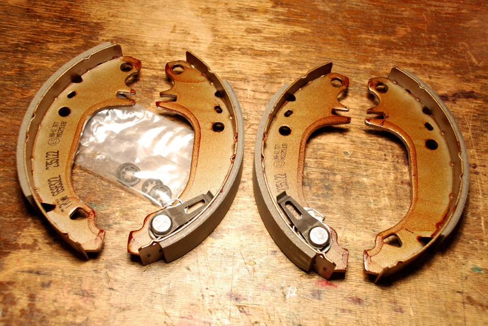 Запчасти для ремонта задних барабанных тормозов — DRIVE2