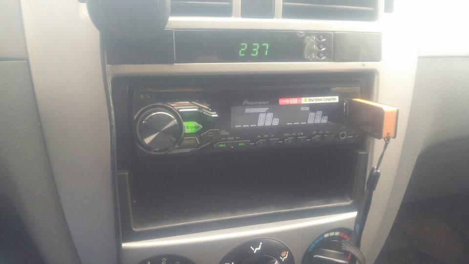 замена штатной магнитоллы — Chevrolet Lacetti Sedan, 1,6 л, 2009 года ...