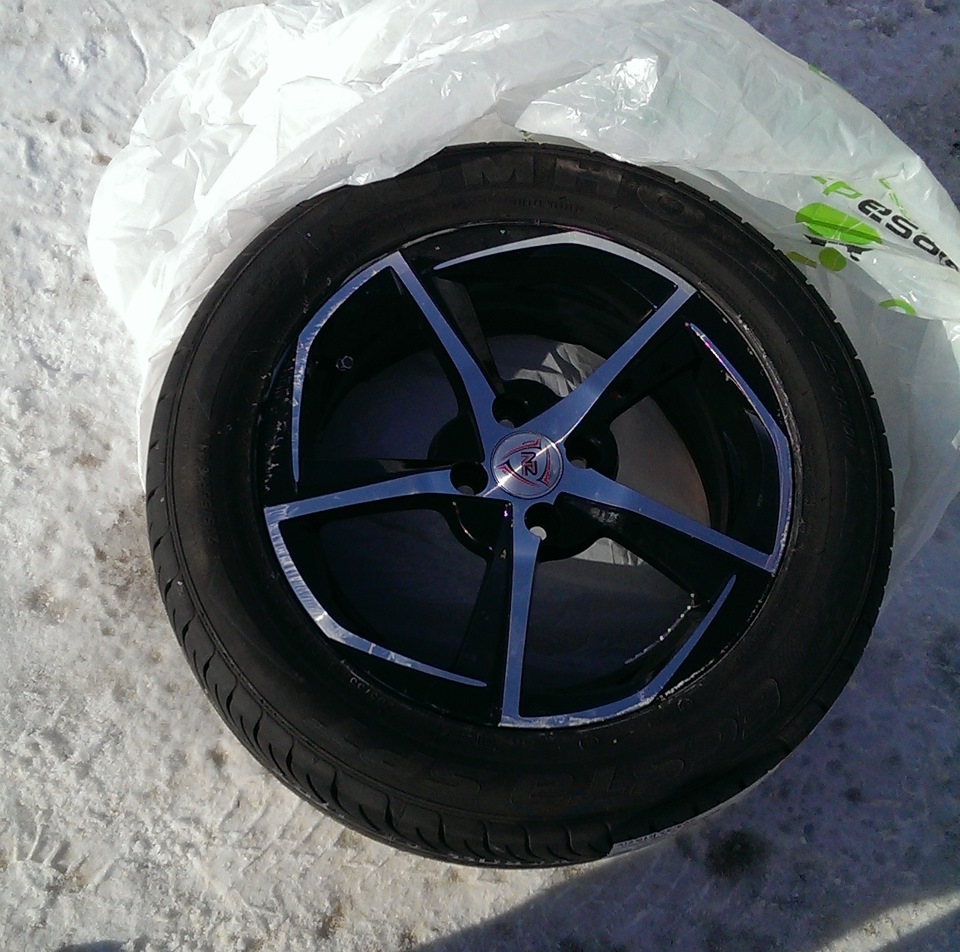Литые диски NZ SH654 6.5x16 4x100 ET52 D54.1 — Hyundai Solaris ...