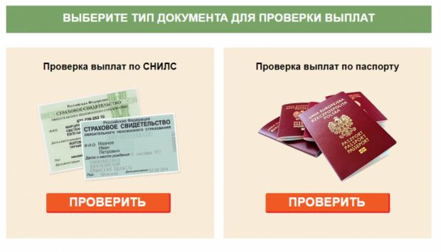 проверка выплат по снилсу