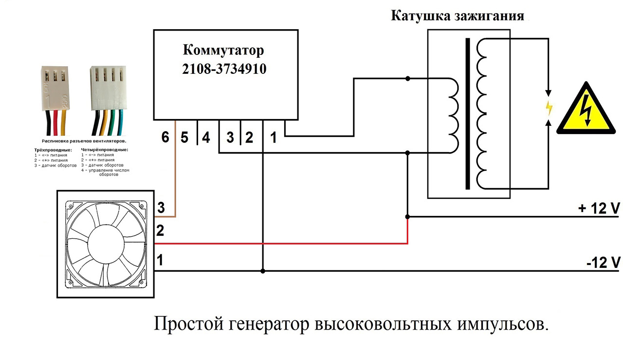 Схема для проверки свечей на Схема для проверки свечей на