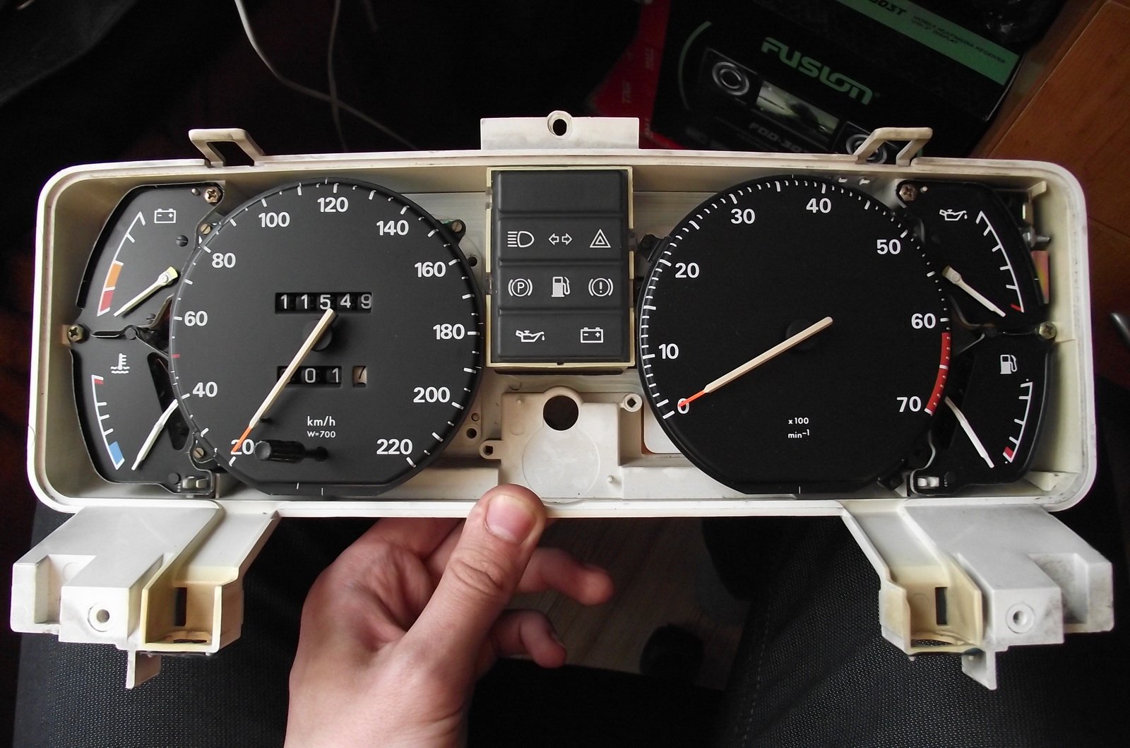 сама приборка — Opel Rekord E