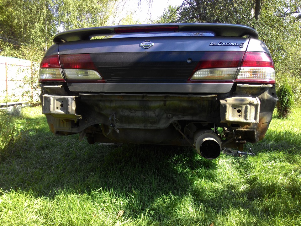 Правильный выхлоп — Nissan Cefiro (A32), 2,5 л, 1997 года | прикол | DRIVE2