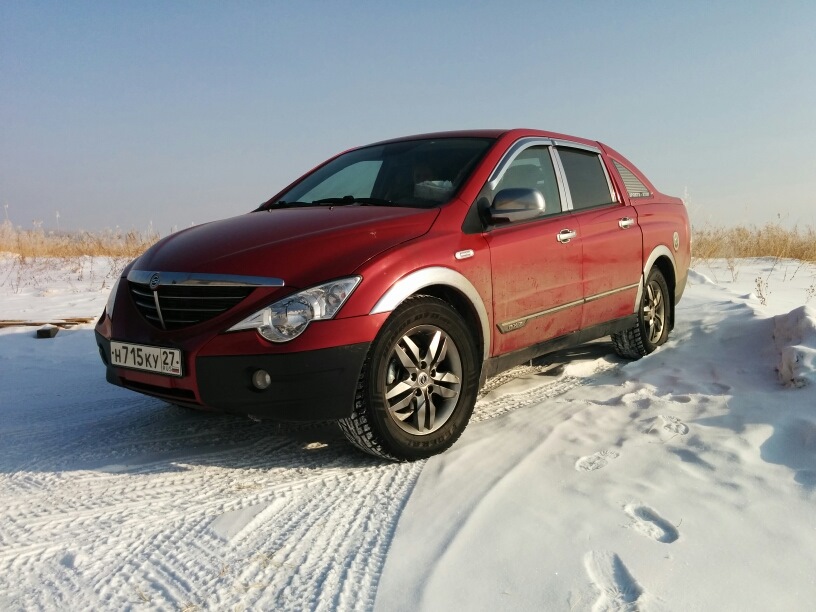 Ssangyong actyon sports свап