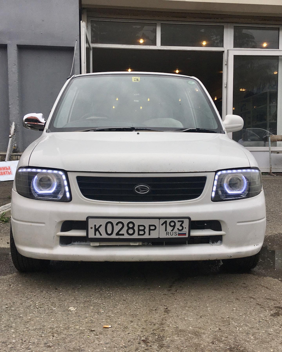 Новая оптика — Daihatsu Mira (L700), 0,7 л, 2002 года | тюнинг | DRIVE2