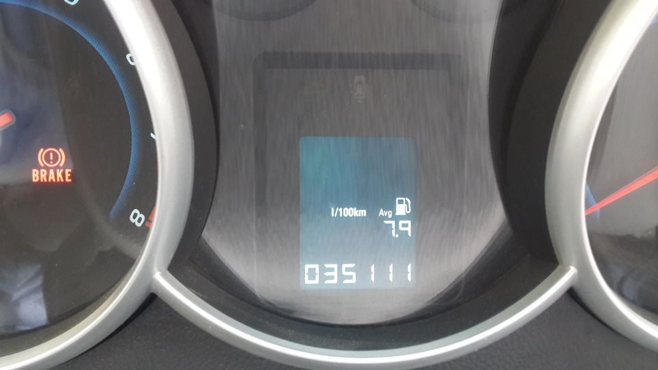 Расход топлива на Шевроле Круз ! — Chevrolet Cruze (1G), 1,6 л, 2012 ...