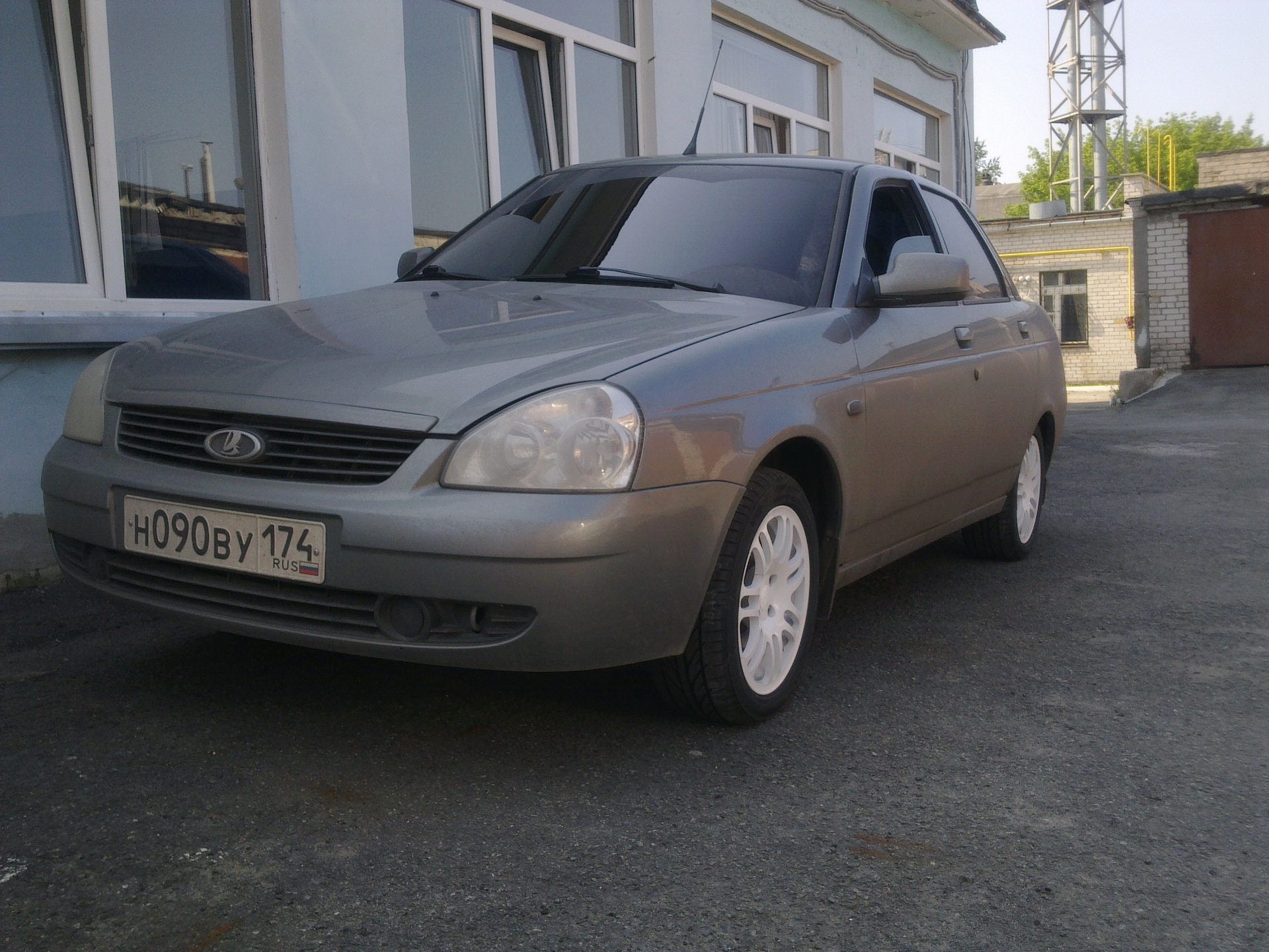 ВСПМО белая ковка! — Lada Приора седан, 1,6 л, 2010 года | тюнинг | DRIVE2
