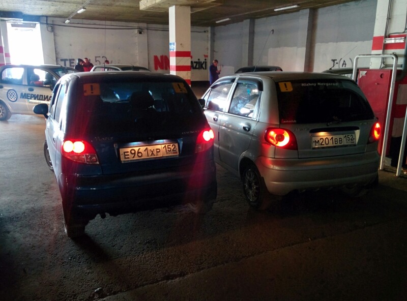 Встреча матизов (Нижний Новгород) — Daewoo Matiz (M100/M150), 0,8 л ...