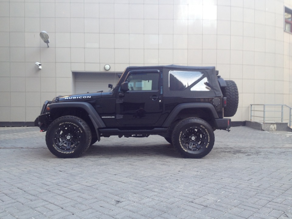 Колёса 35" MTZ VS Гудрич АТ 33". — Jeep Wrangler (JK), 2,8 л, 2012 года ...