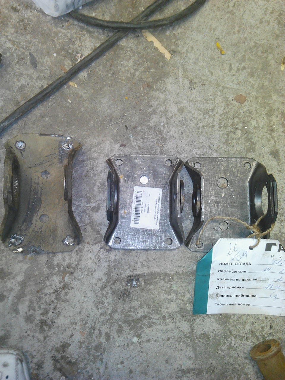 Замена заднего моста газ 21 на мост от газ 3110 Часть 1 — ГАЗ 21, 2,5 л ...