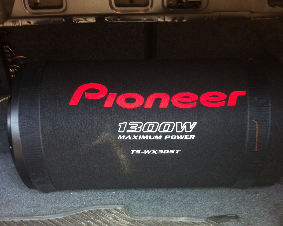 Subwoofer pioneer ts store wx305t