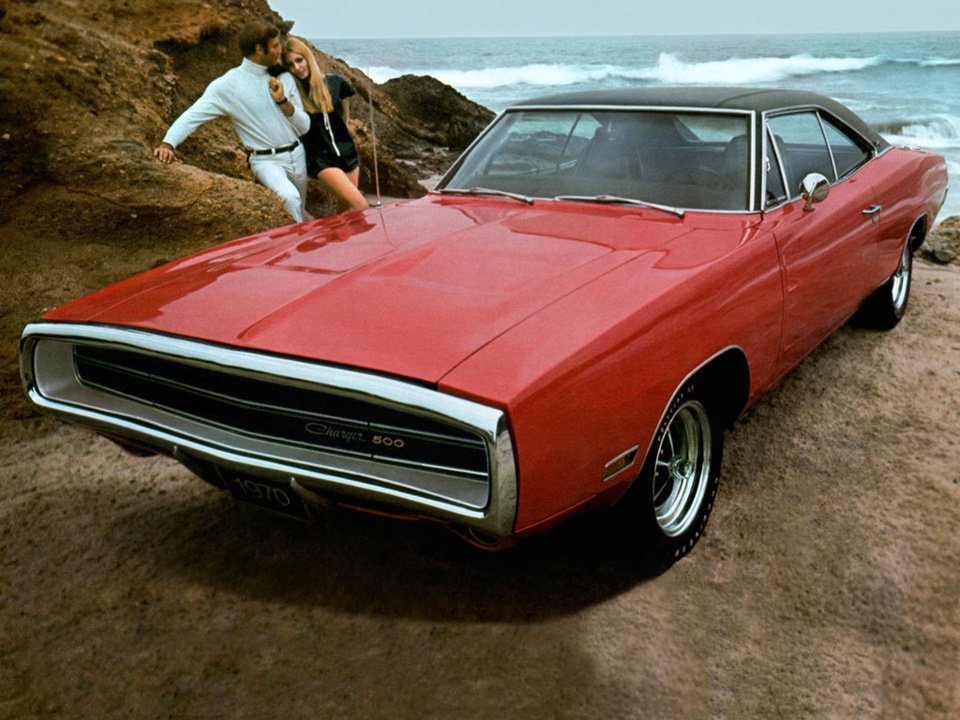 Dodge Charger 1968 Red