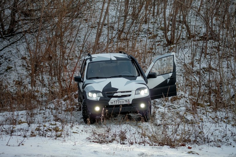 Шевроле нива городской камуфляж фото