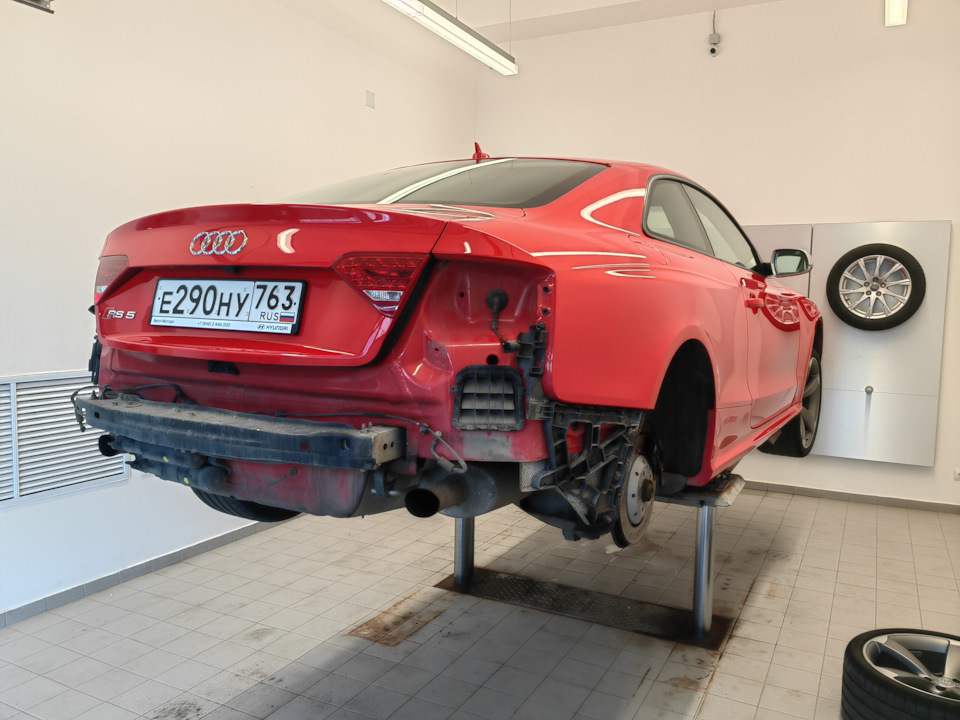 Photo from the logbook Audi RS5 (1G)
