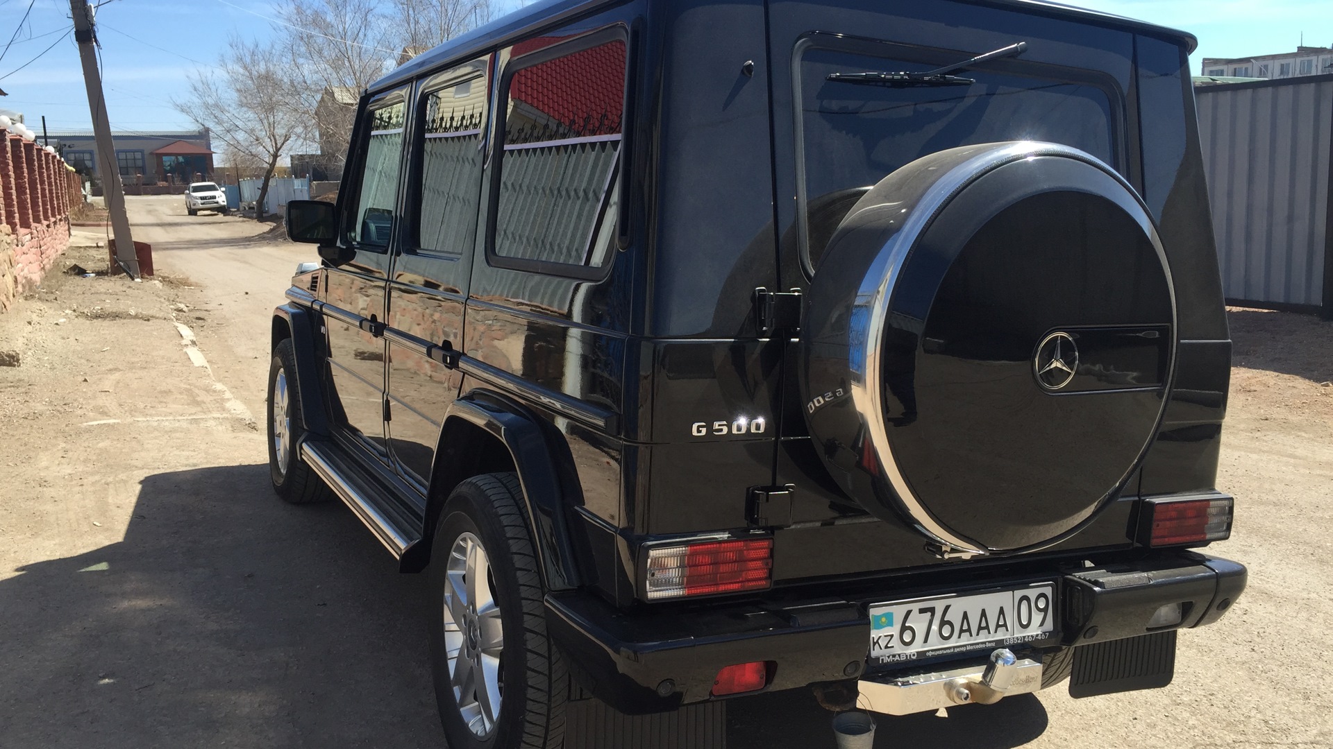 Mercedes-Benz G-Class (W463) 5.0 бензиновый 2005 | черный Галик на DRIVE2