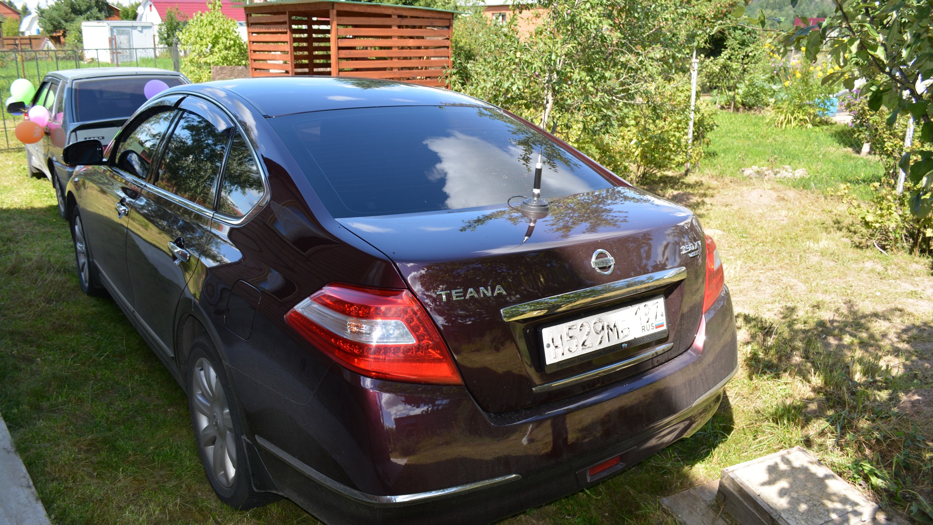 Nissan Teana (J32) 2.5 бензиновый 2011 | 2,5 XV Тёмно-Вишнёвая на DRIVE2