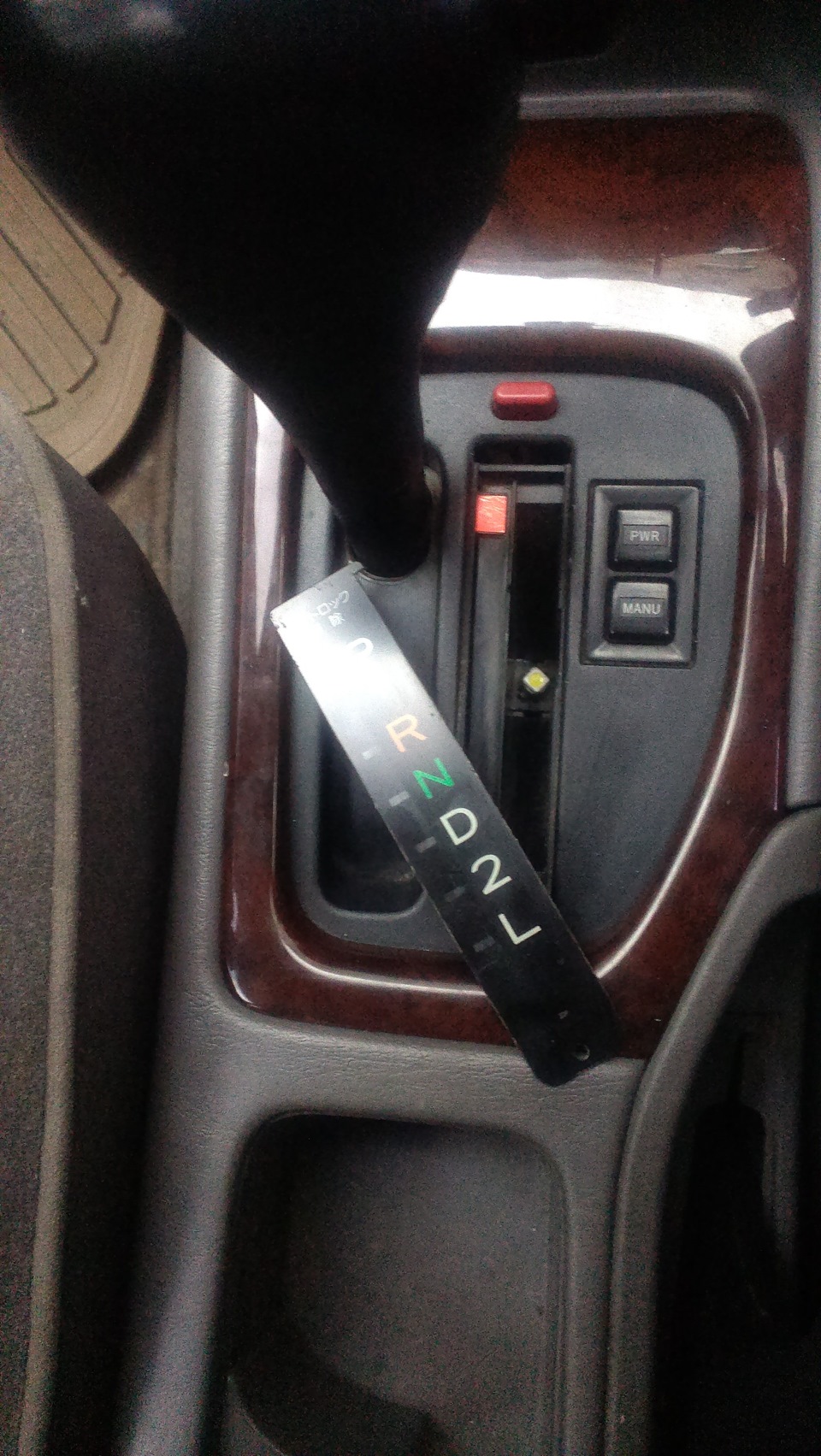 Подсветка селектора акпп — Toyota Carina (7G), 1,8 л, 1999 года ...