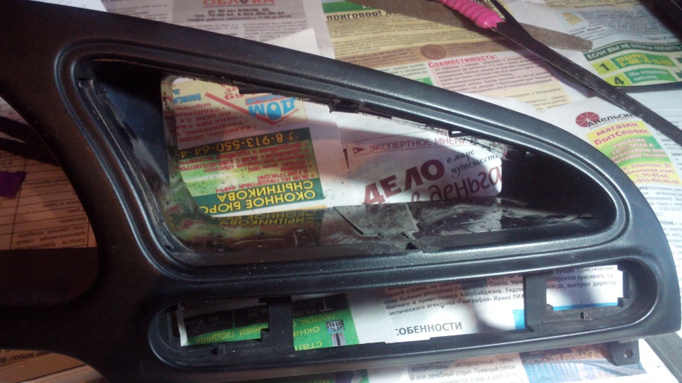 Разобрано и отпилено лишнее — Chevrolet Lanos