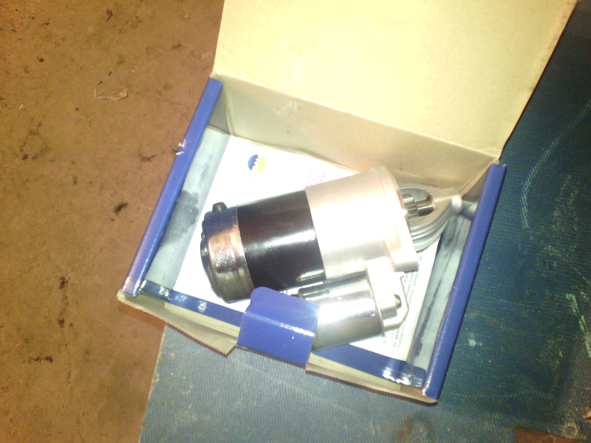 Замена обычного стартера на редукторный — Hyundai Elantra (3G), 1,6 л ...