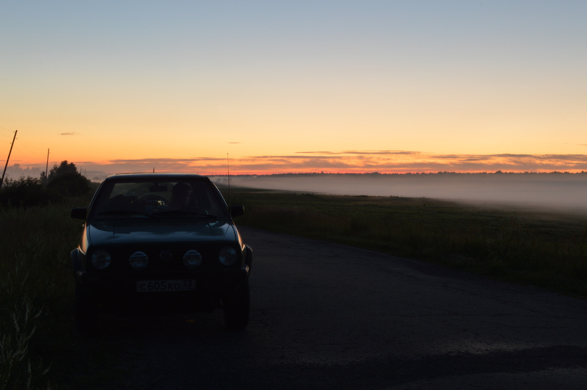 Домой. Часть 2. Елец-Москва-Гусь-Хрустальный — Volkswagen Golf Country, 1,8  л, 1990 года | путешествие | DRIVE2