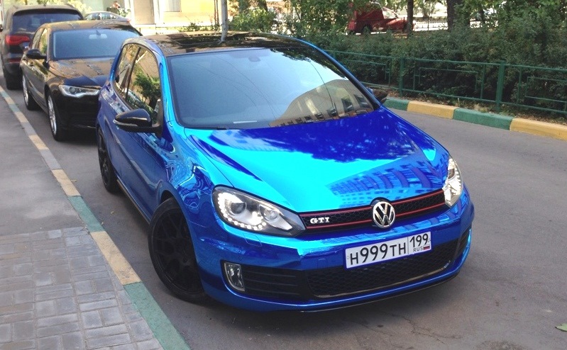 Цветовая палитра VW Golf