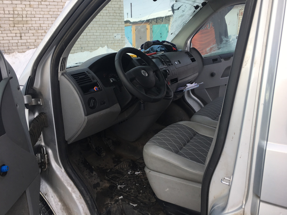 Итоги перешивки салона — Volkswagen Transporter T5, 1,9 л, 2007 года ...
