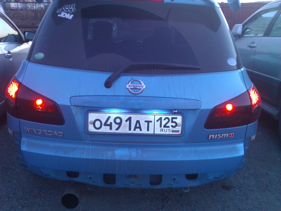 Тонировка оптики и врезал лампы в фальш-фары. Колхозинг — Nissan ...