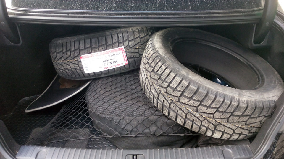 Прикупил Шины Nexen-Roadstone Winguard Spike) — Hyundai Grandeur (TG ...