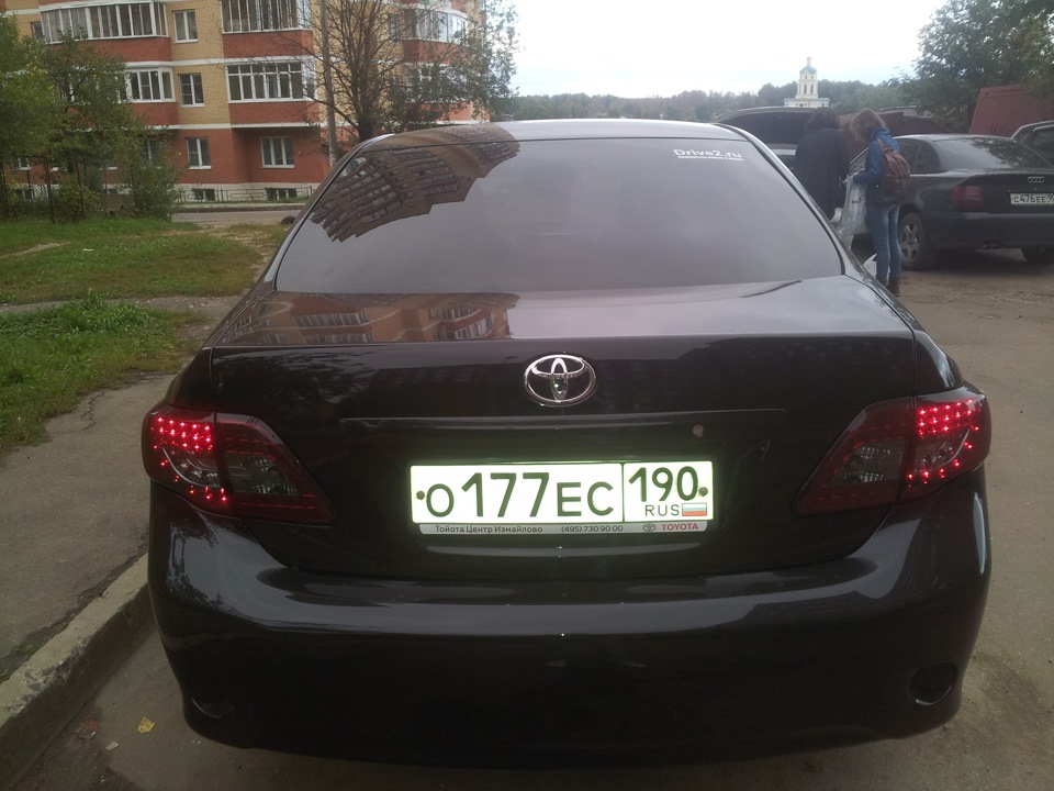 Долой шильдики — Toyota Corolla (130), 1,6 л, 2010 года | тюнинг | DRIVE2