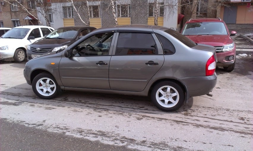 Lada Калина 1118 с дисками