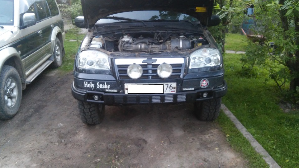 ДХО Филипс 4 и Нарва 4 сравнение. — Chevrolet Niva (1G), 1,7 л, 2008 ...