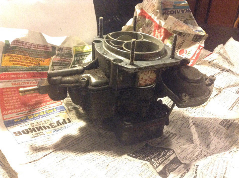 Чистка карбюратора ДААЗ — Lada 21053, 1,5 л, 1999 года | своими руками ...